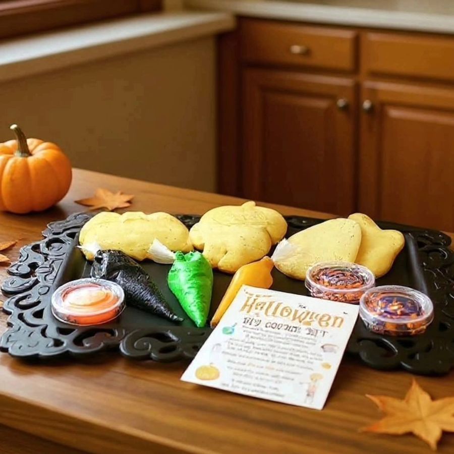 Halloween cookie kit